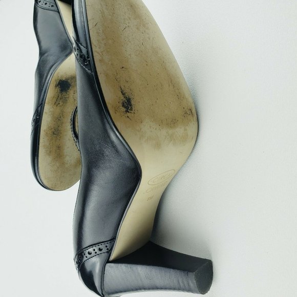 Circa Joan David Leather Maryjane Round Toe Heel - Picture 8 of 11